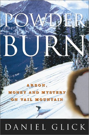 Cover art for the book, Powder Burn